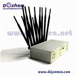 16 Band Desktop cell phone GSM 4G WiFi VHF Radio All Band Jammer