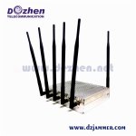 15W 6 Antenna Mobile Phone GPS WiFi Jammer