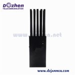 10 Bands 10W GSM WiFi Jammer Handheld 3G 4G 5G Cell Phone Signal Jammer