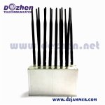 16 Band Desktop cell phone CDMA GSM 3G 4G WiFi Lojack VHF UHF Radio All Bands Jammer