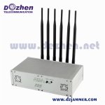 6 Antenna 18W High Power315MHz 433MHz Indoor Desktop Jammer