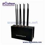 18W RF Power Mobile Phone Signal Jammer Adjustable Buttons