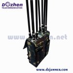 Military VIP Protection Security High 6 bands Power 3G 4G 5G Cell Phone Signal Backpack Jammer