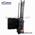 7 band Explosion Proof Handheld Signal Jammer , Vehicle Network Jamming Device GSM / DCS / 3G