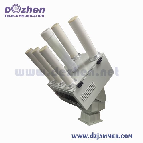 Built-in Antenna/Battery Anti-Uav Drone Jammer WIFI GPS Jammer Gun type 1000 meters