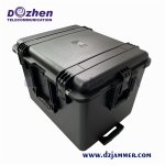Briefcase Shape IR Laser Telescope Long Distance Jamming 300W 6 Bands Uav Drone Signal Jammer