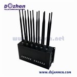 Adjustable GSM 4G 5G GPS 315/433MHz Cell Phone Signal Jammer