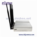 5 Band Adjustable 3G 4G Cellphone Jammer with Remote Control