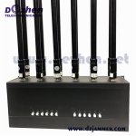  Jamming Rang 50m High Power Indoor GSM 3G 4G 5g Phone Jammer 10 BANDS WiFi GPS Lojack UHF VHF Signal Jammer