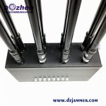 Newest 10 Bands Adjustable Customized GPS VHF UHF WiFi GSM 3G 4G 5g High Power All Cell Phone Signal Jammer