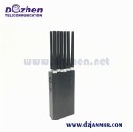 World 12 Bands Full All in One Cell Phone Signal Jammer Blockingcellphone GPS WiFi with Remote Control 12 Watt