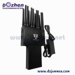 16 Antenna 16 Watt 5G Jammer Handheld 3G Cell Phone Signal Jammer