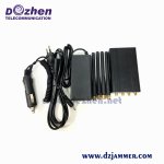 4 Bands Portable 4 Watt GPS Mobile Phone Signal Jammer CDMA GSM DCS PCS 3G With