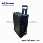 Removable Explosion Proof Mobile Phone Signal Jammer Portable 320 Watt 5 Bands