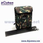 Durable Military VIP Protection Security Backpack Jammer High Power GPS Cell Phone Signal Jammer 6 bands Omnidirectional antenna 300watt