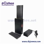 10 Antenna 10W WiFi 3G 4G GPS Cell Phone Handheld Signal Jammer