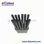 WiFi GPS GSM 3G 4G Cell Phone Signal Jammer 12 bands Handheld Portable UHF VHF Lojack Jammer 12 Watt