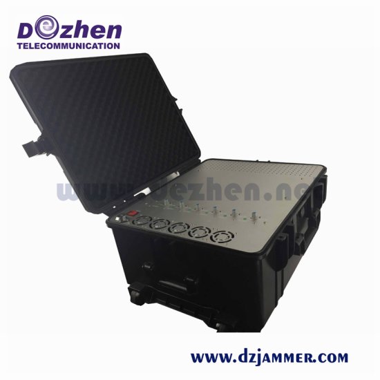 6 Bands Military 300w Manpack Portable Signal Jammer 4G / 3G Signal Jammer - Click Image to Close