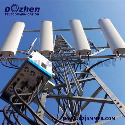 Cell Phone 1200W 500m Waterproof Outdoor Signal Jammer 12 Bands