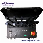 Electronic Signal Jammer 20-6000 MHz Customized Frequency , CE Cell Phone Signal Blocker