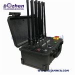 Electronic Signal Jammer 20-6000 MHz Customized Frequency , CE Cell Phone Signal Blocker