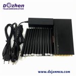 Portable Jammer 12 Antenna 12W Adjustable Handheld 4G GPS WiFi