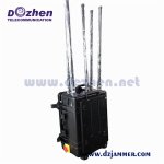 Moible phone 5 Bands Portable 4G WiFi GPS Signal Jammer Omni or Directional Antennas