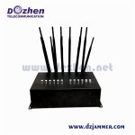 12 Band Jammer 4G 5G Cell Phone Signal WIFI GPS Jammer