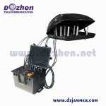 DDS High Power Full Band Vehicle Military Convoy Protection Roof Mounted Jammer System 25-6000MHz