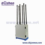 RF Cellular 1200W 500m Waterproof Outdoor All Cell Phone Signal Jammer