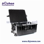 5.8G 4G RCIED backpack Drone Signal Jammer 5 Bands 200 Watt For military with big battery