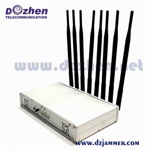 Cell Phone WIFI GPS Lojack Signal Jammer 10 BANDS Omni-directiona antenna