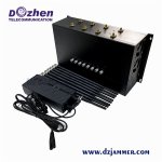 18W RF Power Mobile Phone Signal Jammer Adjustable Buttons