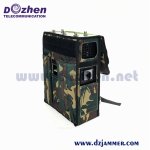 90W Military Waterproof High Power 5 Bands GPS WiFi5.8g Drone Signal Backpack Jammer