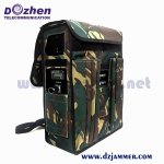 WIFI 5.8G 4G CDMA GPS Cell Phone Signal Jammer 8 bands antenna VIP Protection Backpack Jammer 720 Watt