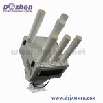 Built-in Antenna/Battery Anti-Uav Drone Jammer WIFI GPS Jammer Gun type 1000 meters