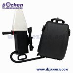 Gun Style WiFi GPS Drone Jammer (up to 1500 meters) 3 Channels