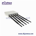 High Power 3G 4G LTE Cell Phone Jammer with Remote Control