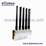 Indoor 10 Bands Adjustable All GSM CDMA 3G 4G Cell Phone UHF VHF WiFi GPS Lojack Signal Jammer