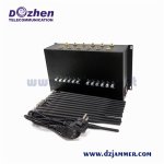 12 Band 135-2600MHz 42W GSM CDMA 3G 4G Wi-Fi Lojack VHF UHF Radio All Bands Desktop Jammer