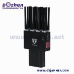 Full Bands Jammer Adjustable 16 Antennas Powerful 3G 4G 5g Phone 16 Watt