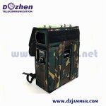 3G 4G 5g Backpack Jammer 5 Bands High Power GPS WiFi 5.8g Drone Signal Jammer 90 Watt