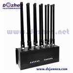 Newest WiFi GPS 4G 5G Cell Phone Signal Jammer 12 channels 36W Mobile Phone jammer