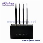 Newest High Power 8 Bands Adjustable Customized GPS 3G 4G All Cell Phone Signal Jammer