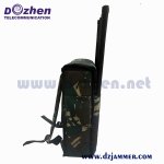 5g Mobile Signal Blocker 4 bands Backpack GSM 4G 5g Cell Phone Signal Jammer 80 watt