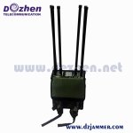 External High Gain 4 Bands Omni Directional Antenna Light Weight Backpack Jammer 80 Watt