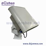 Built-in Antenna/Battery Anti-Uav Drone Jammer WIFI GPS Jammer Gun type 1000 meters