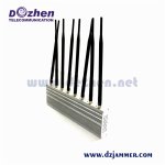 8 bands Adjustable 3G 4G 5G All Cell phone GPS Signal Jammer