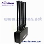 Newest 10 Bands Adjustable Customized GPS VHF UHF WiFi GSM 3G 4G 5g High Power All Cell Phone Signal Jammer