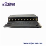 10 bands Built-in Aerial Adjustable All Cell Phone GSM CDMA 3G 4GLTE WIFI GPS VHF UHF and Lojack Customized Jammer